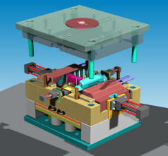 SolidWorks View of Mold